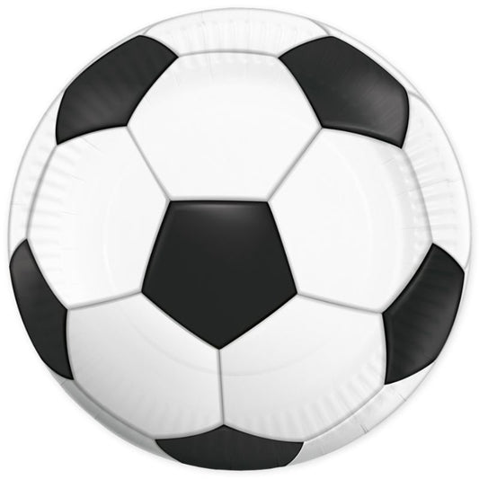 Pratos futebol 23cm