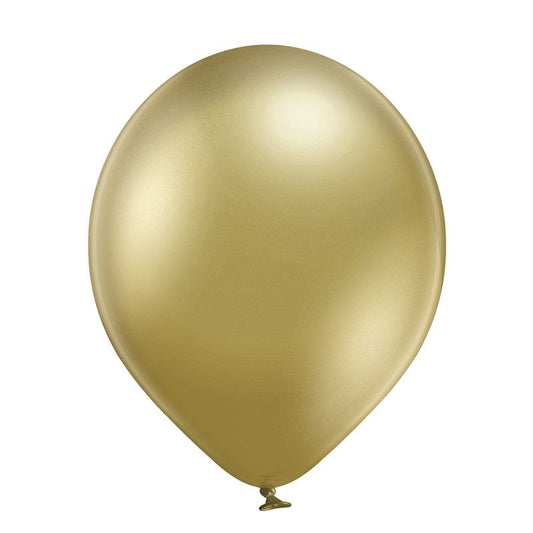 Balões Dourado Chrome 30cm