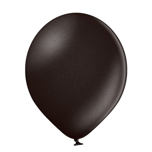 Balões látex 30cm preto met...