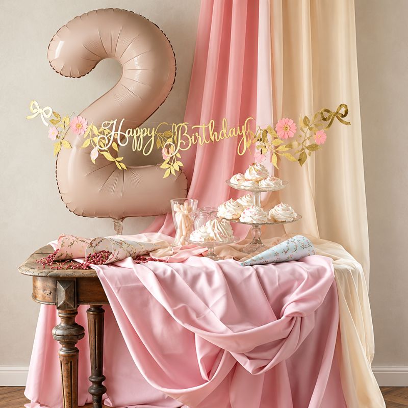 Banner Birthday Flores