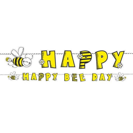 Banner Abelha Happy Bee Day
