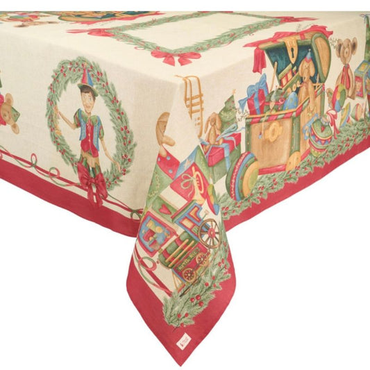 Toalha mesa vintage toys 320cm