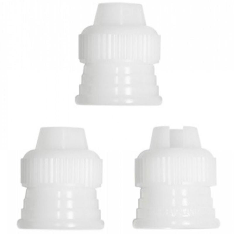 Conj.3 adaptadores p/ sacos pasteleiro