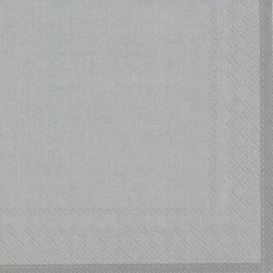 Guardanapos linen prateado