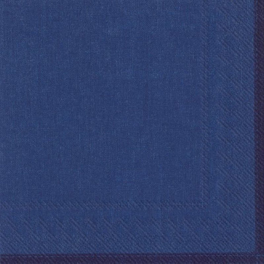 Guardanapos linen azul escuro