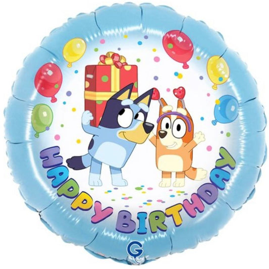 Balao Bluey happy birthday