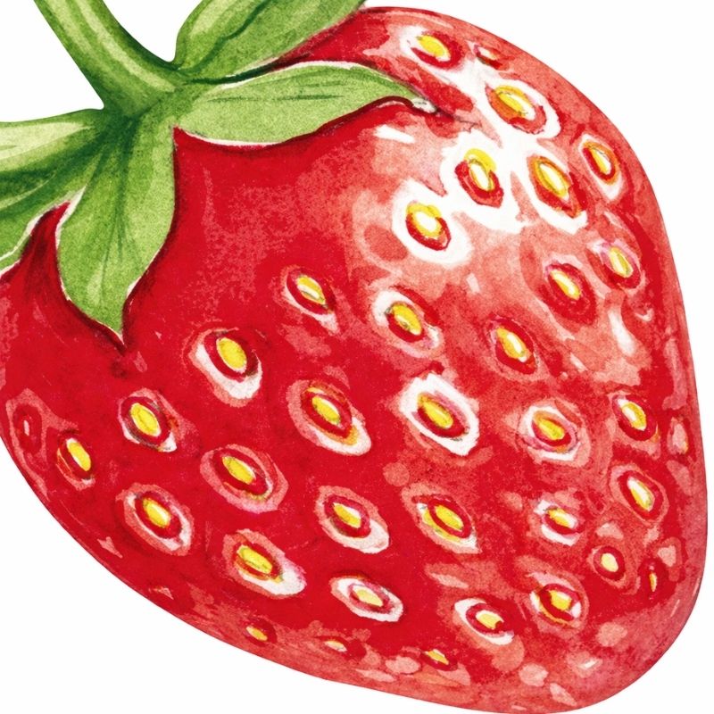 Guardanapos strawberry 33cm