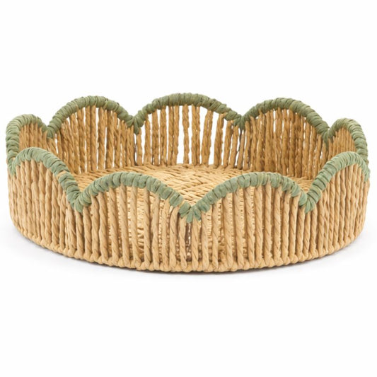 Cesto Verde 30x8cm