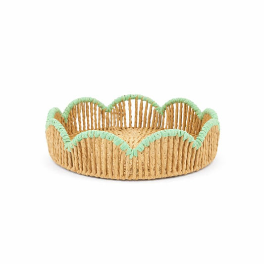 Cesto Verde 25x7cm