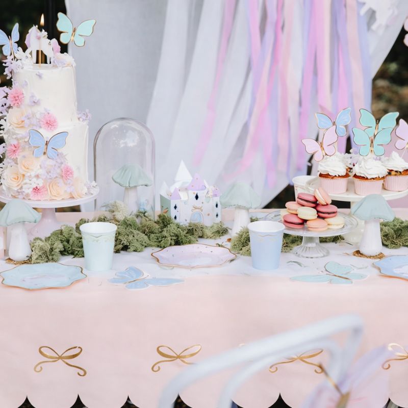 Toalha de Mesa Pessego c/Laços