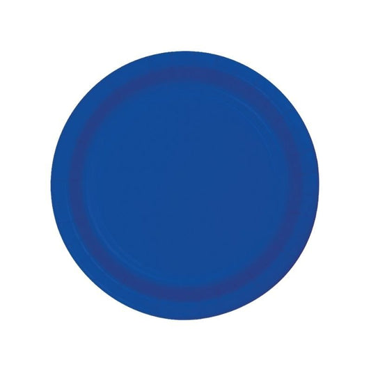 Pratos Azul Escuro 18cm
