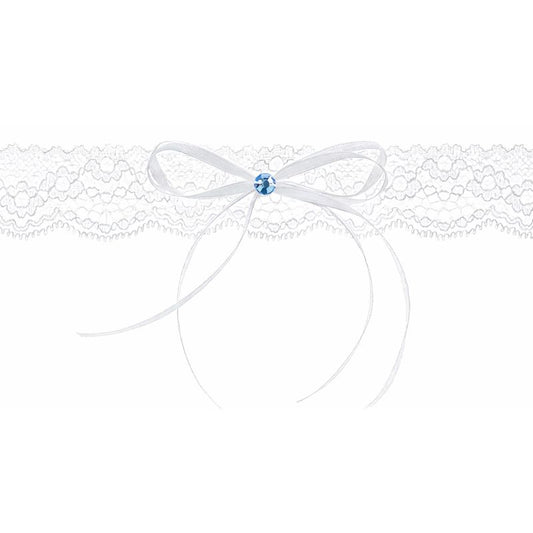 Liga de Renda com Fita Branca