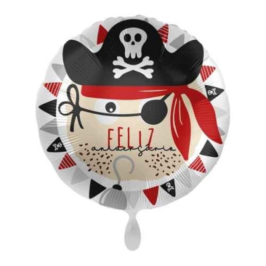 Balão Pirata Feliz Aniversário