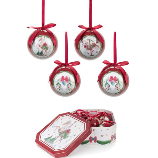 5 Bolas de natal carrossel