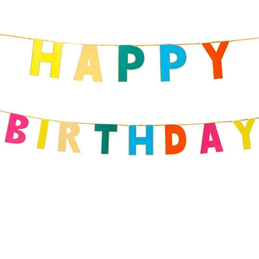 Banner Happy Birthday Arco-...