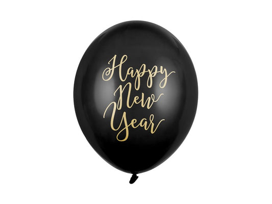 Balões látex happy new year...
