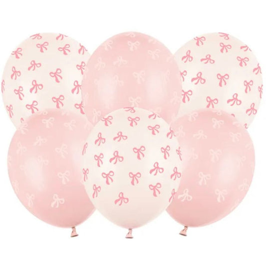 Balões Laços rosa