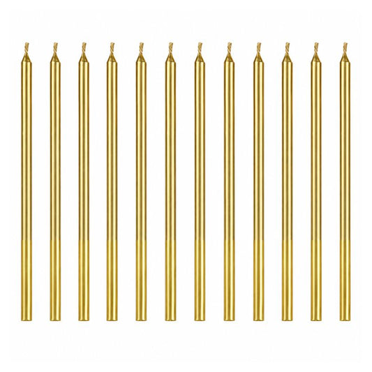 Velas Douradas 14cm