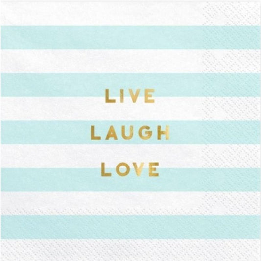 Guardanapos Live Laugh Love