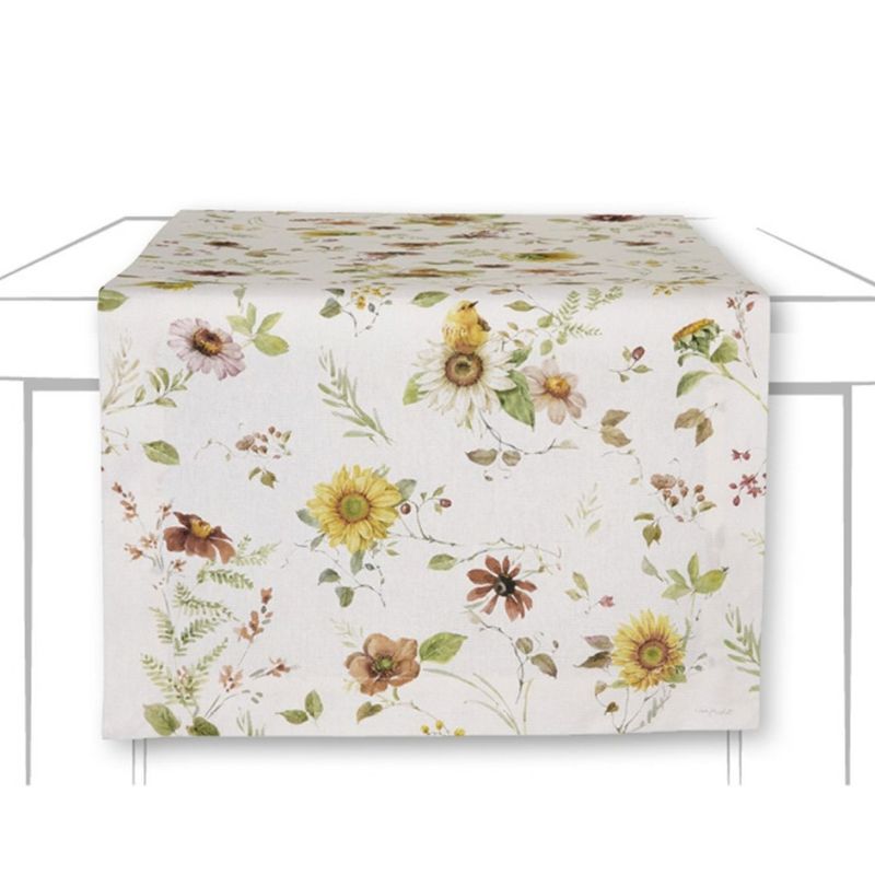 Caminho mesa floral