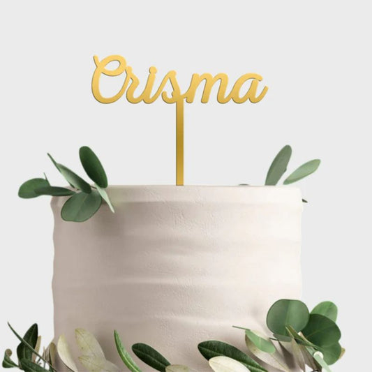 Topo acrilico crisma