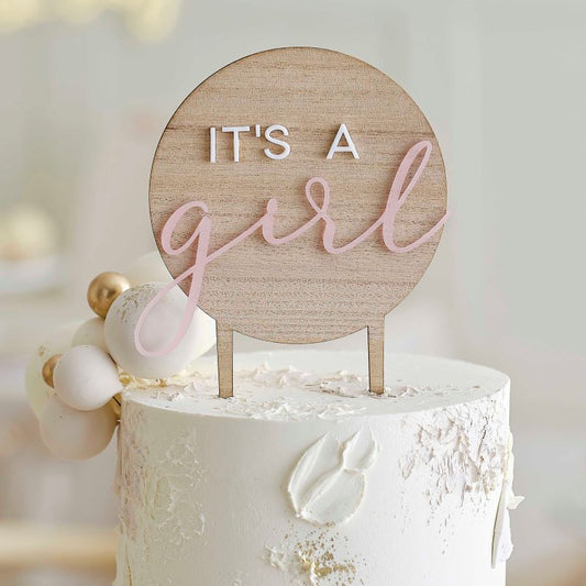 Cake Topper It's a Girl