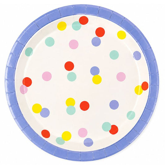 Pratos Confettis Party
