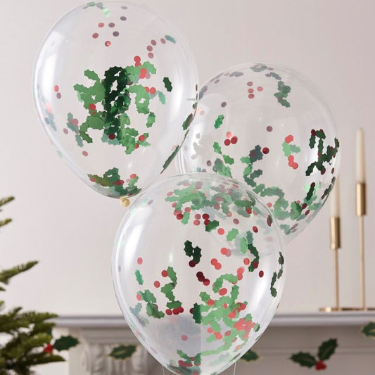 Balões Confettis Azevinho