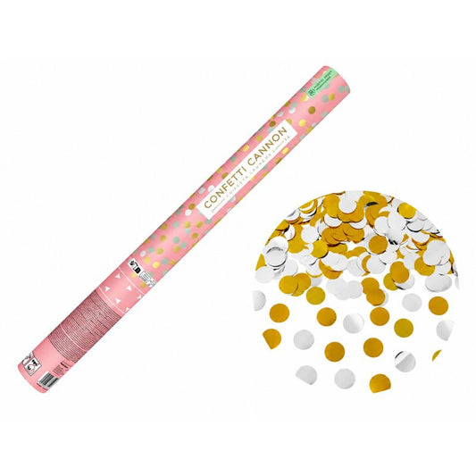 Canhão Confettis Dourados e...