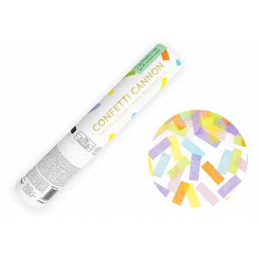 Canhão Confettis Pastel Mul...