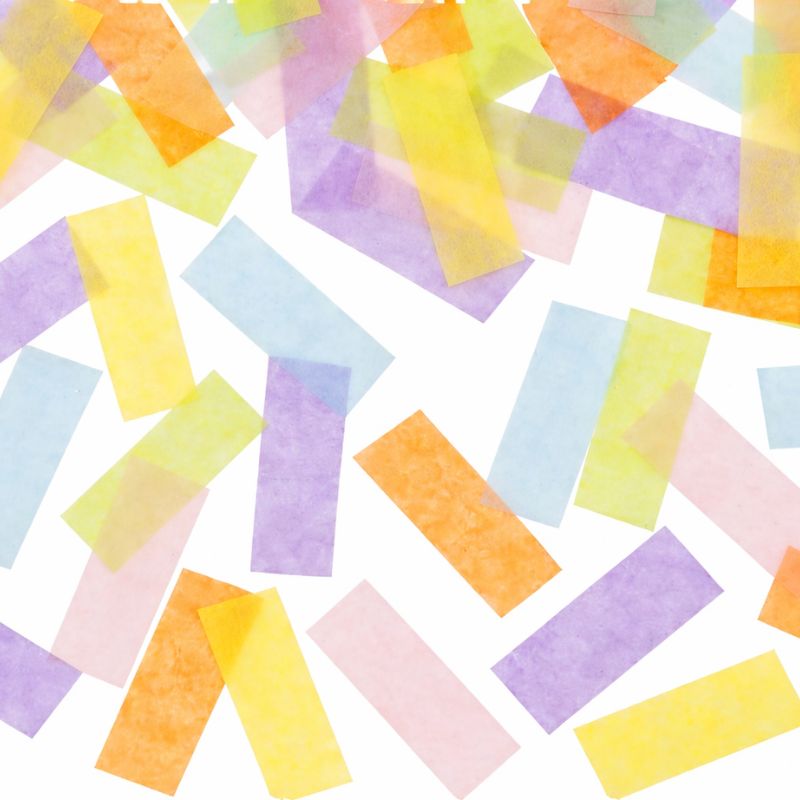 Canhão Confettis Pastel Multicores 20cm