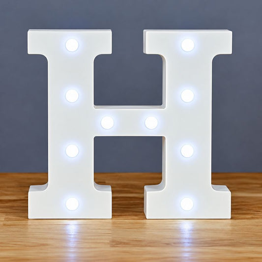 Letra Luminosa H