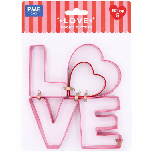 Conj. 5 cortadores love