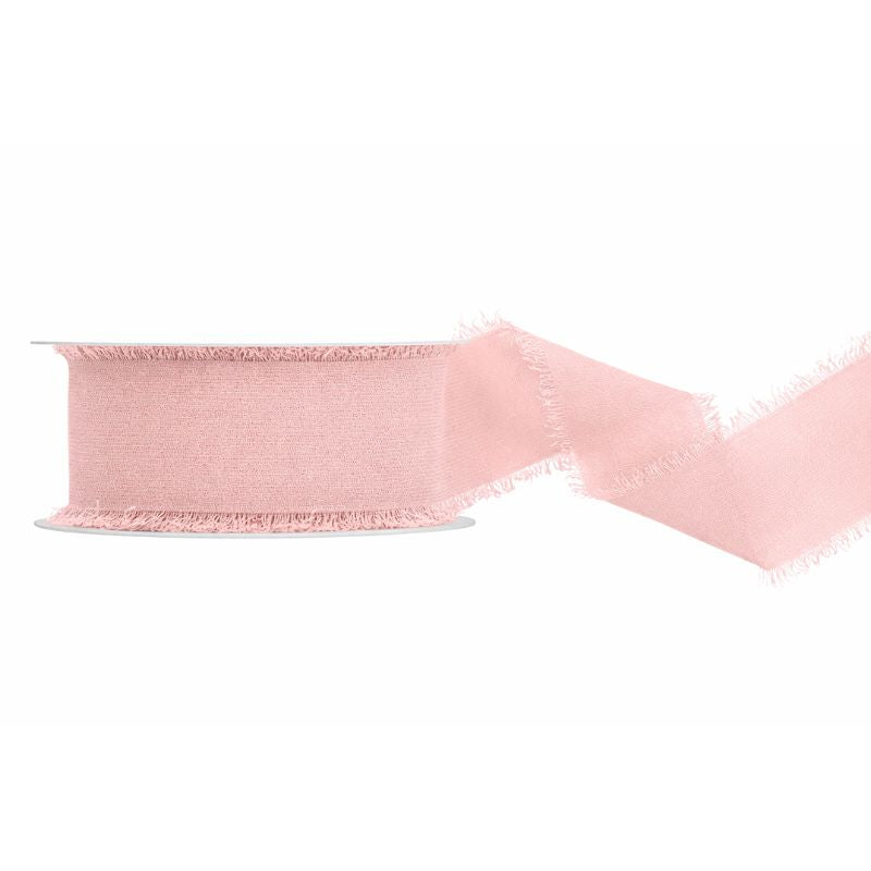 Fita chifon rosa claro 40mm