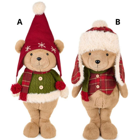 Urso de natal 87cm