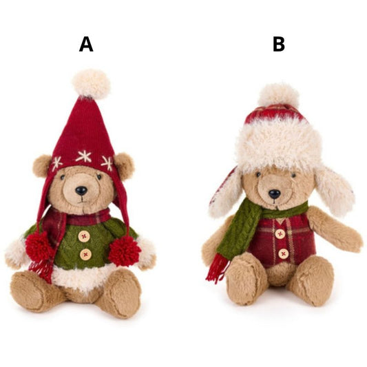 Urso de natal 41cm