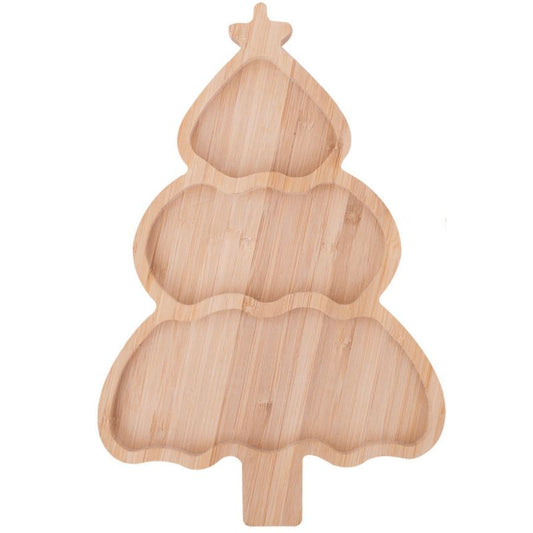 Prato pinheiro de natal