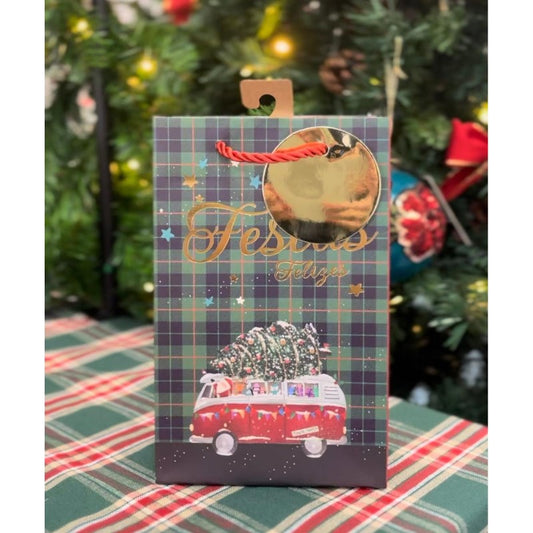 Mini Saco de Natal Santa Ca...