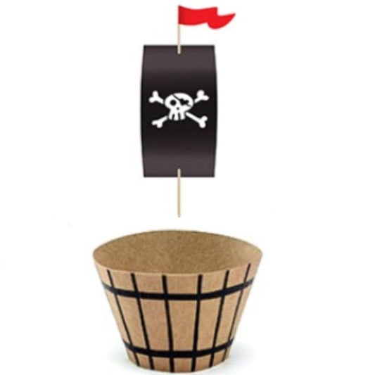 Kit Cupcakes Piratas