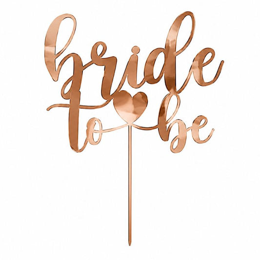 Topo de Bolo Bride To Be